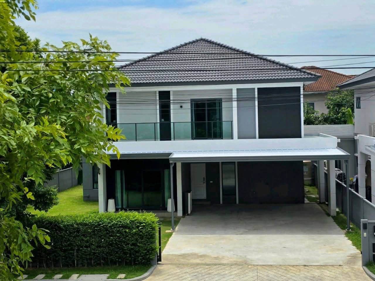 รหัสทรัพย์ PNS47 🏡✨ บ้านเดี่ยวหรู พร้อมอยู่! ทำเลดีที่สุดในโครงการ CENTRO วิภาวดี| ใกล้ Clubhouse | ใกล้ Harrow International School